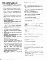 Предварительный просмотр 4 страницы DeWalt 7730/3411 Instruction & Maintenance Manual