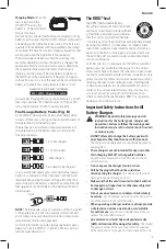 Предварительный просмотр 7 страницы DeWalt 885911557818 Instruction Manual