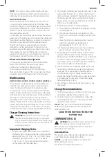 Предварительный просмотр 9 страницы DeWalt 885911557818 Instruction Manual