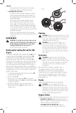 Preview for 12 page of DeWalt 885911557818 Instruction Manual