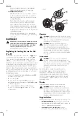 Предварительный просмотр 12 страницы DeWalt 885911557818 Instruction Manual