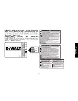 Preview for 37 page of DeWalt A16505 Instruction Manual