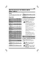 Preview for 5 page of DeWalt Compact SDS Plus D25012 Original Instructions Manual