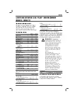 Preview for 15 page of DeWalt Compact SDS Plus D25012 Original Instructions Manual