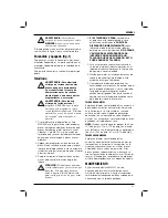 Предварительный просмотр 33 страницы DeWalt D21160 Original Instructions Manual