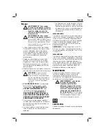 Предварительный просмотр 41 страницы DeWalt D21160 Original Instructions Manual