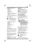 Preview for 9 page of DeWalt D21441 Original Instructions Manual