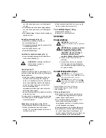 Preview for 10 page of DeWalt D21441 Original Instructions Manual