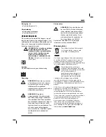 Preview for 11 page of DeWalt D21441 Original Instructions Manual