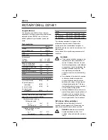 Preview for 22 page of DeWalt D21441 Original Instructions Manual