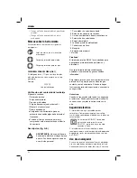 Preview for 34 page of DeWalt D21441 Original Instructions Manual