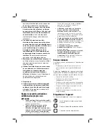 Preview for 42 page of DeWalt D21441 Original Instructions Manual