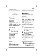 Preview for 51 page of DeWalt D21441 Original Instructions Manual