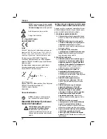 Preview for 98 page of DeWalt D21441 Original Instructions Manual