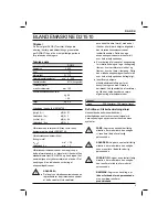 Preview for 5 page of DeWalt D21510 Original Instructions Manual
