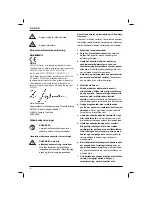 Preview for 6 page of DeWalt D21510 Original Instructions Manual