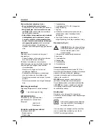 Preview for 8 page of DeWalt D21510 Original Instructions Manual