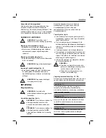 Preview for 9 page of DeWalt D21510 Original Instructions Manual