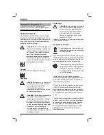 Preview for 10 page of DeWalt D21510 Original Instructions Manual