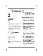 Preview for 60 page of DeWalt D21510 Original Instructions Manual