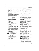 Preview for 99 page of DeWalt D21510 Original Instructions Manual