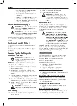 Preview for 32 page of DeWalt D21585 Original Instructions Manual