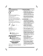 Preview for 16 page of DeWalt D21620 Original Instructions Manual