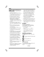 Preview for 18 page of DeWalt D21620 Original Instructions Manual