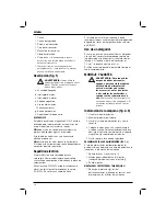 Preview for 38 page of DeWalt D21620 Original Instructions Manual