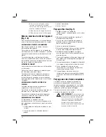 Preview for 50 page of DeWalt D21620 Original Instructions Manual