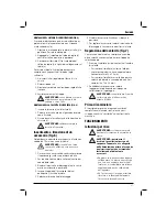 Preview for 59 page of DeWalt D21620 Original Instructions Manual