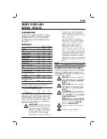 Предварительный просмотр 59 страницы DeWalt D23550 Original Instructions Manual