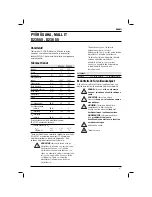 Предварительный просмотр 99 страницы DeWalt D23550 Original Instructions Manual