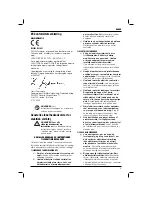 Preview for 11 page of DeWalt D23551 Original Instructions Manual