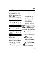 Preview for 21 page of DeWalt D23551 Original Instructions Manual