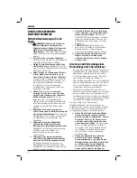 Preview for 24 page of DeWalt D23551 Original Instructions Manual