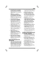 Preview for 25 page of DeWalt D23551 Original Instructions Manual