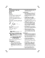 Preview for 34 page of DeWalt D23551 Original Instructions Manual