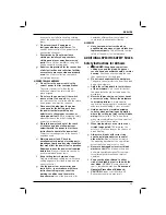 Preview for 35 page of DeWalt D23551 Original Instructions Manual