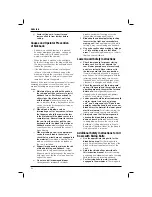 Preview for 36 page of DeWalt D23551 Original Instructions Manual