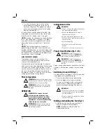 Preview for 40 page of DeWalt D23551 Original Instructions Manual