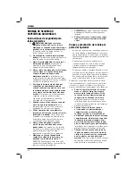 Preview for 46 page of DeWalt D23551 Original Instructions Manual