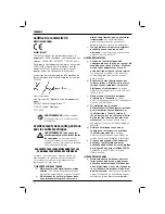 Preview for 56 page of DeWalt D23551 Original Instructions Manual