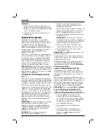 Preview for 86 page of DeWalt D23551 Original Instructions Manual