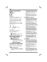 Preview for 92 page of DeWalt D23551 Original Instructions Manual