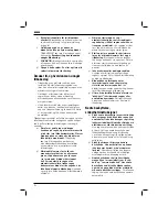 Preview for 94 page of DeWalt D23551 Original Instructions Manual