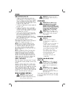 Preview for 110 page of DeWalt D23551 Original Instructions Manual