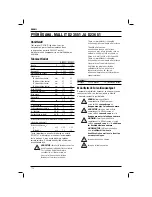 Preview for 114 page of DeWalt D23551 Original Instructions Manual