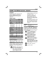 Preview for 135 page of DeWalt D23551 Original Instructions Manual