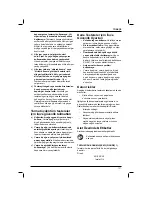 Preview for 139 page of DeWalt D23551 Original Instructions Manual